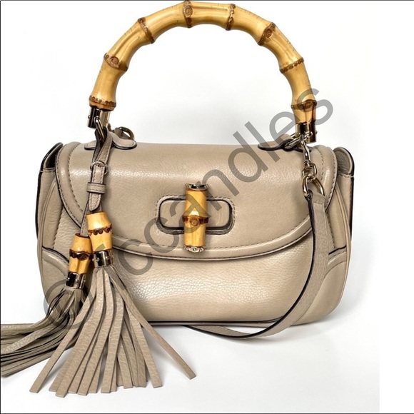 Gucci Bamboo 1947 Top Handle Crossbody